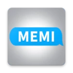 memi mensaje de chat falso android application logo